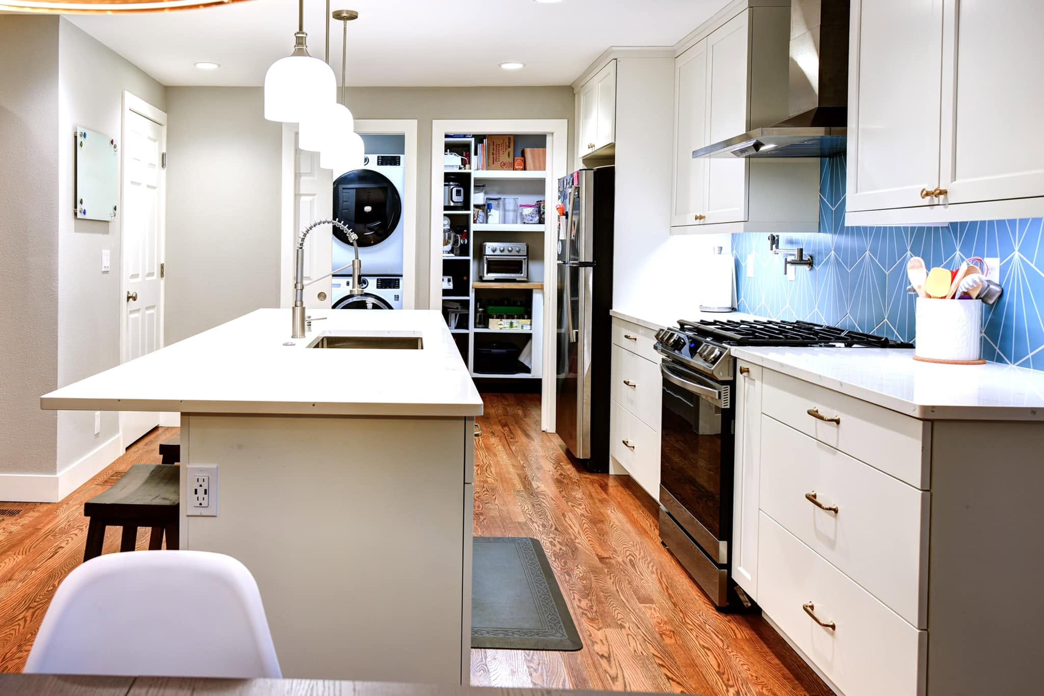 Interior remodeling project — kitchen update